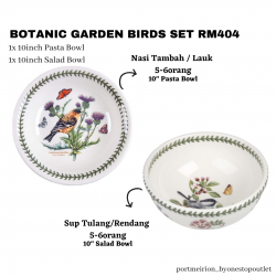 Botanic Birds 2 Pieces...