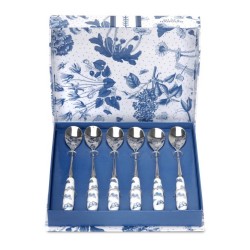 Botanic Blue Tea Spoons Set...