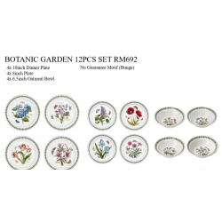 Botanic Garden 12 Pieces...
